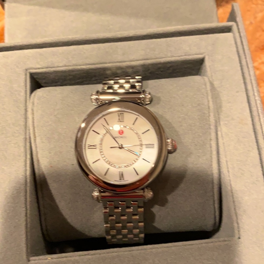 Brand new Authentic Michele diamond watch